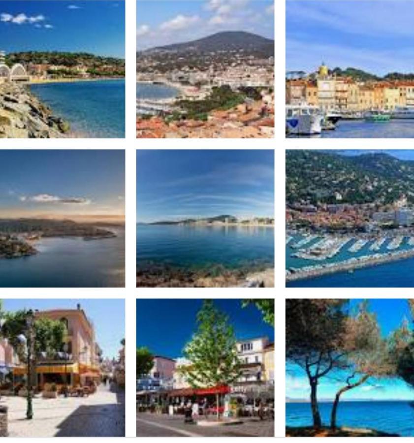 T1 Bis A 50 M De La Plage Sainte-Maxime Buitenkant foto